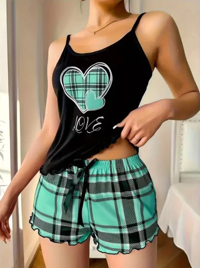 Sortlu Pijama Takımı