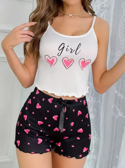Sortlu Pijama Takımı